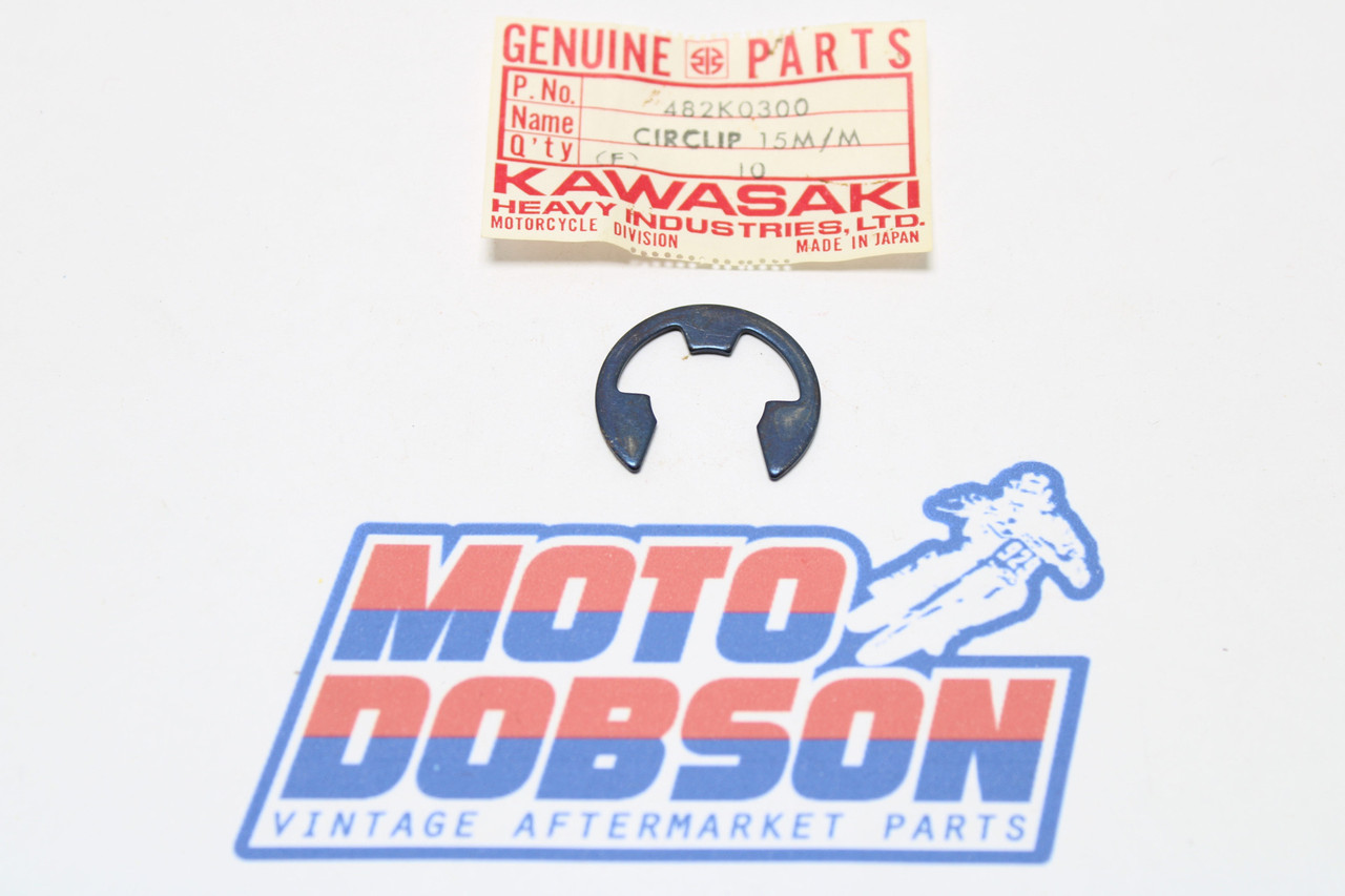 Kawasaki A1 A7 W1SS 482K0300 CIRCLIP 15MM