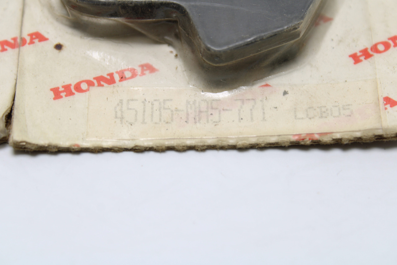 Honda CB750 CB650 CM450 CB450 45105-MA5-771 PAD (2)