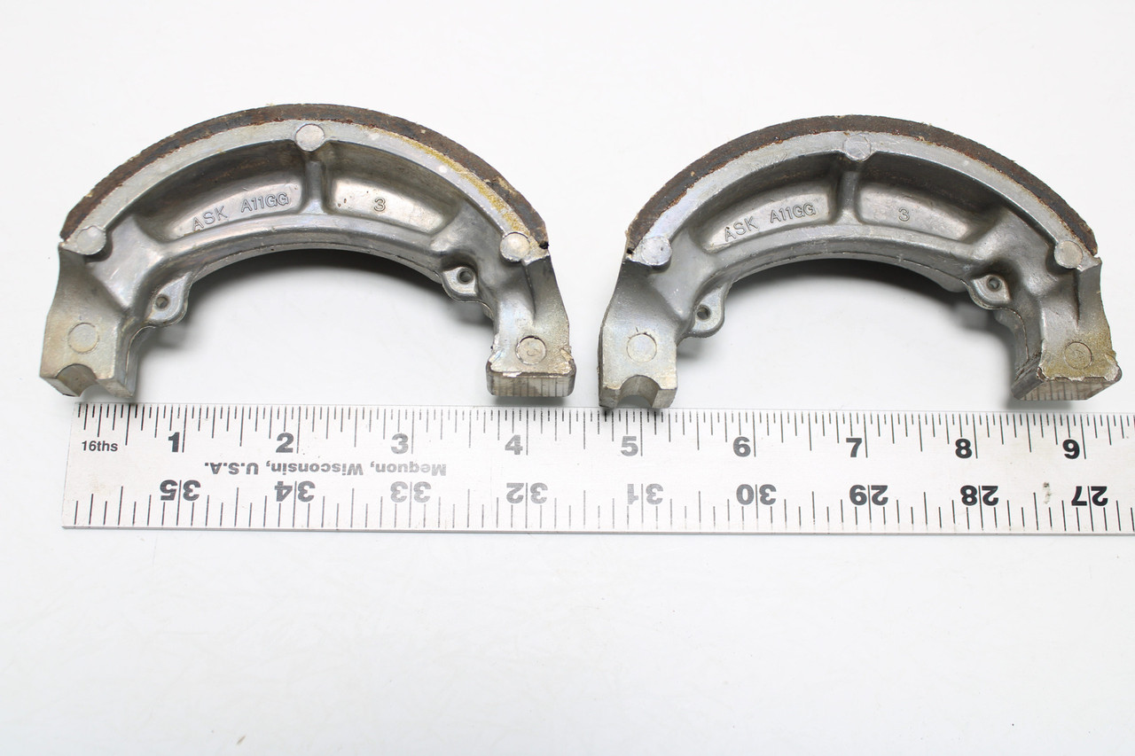 Kawasaki KDX200 KLR250 KE175 SHOE-BRAKE (Set of 2)