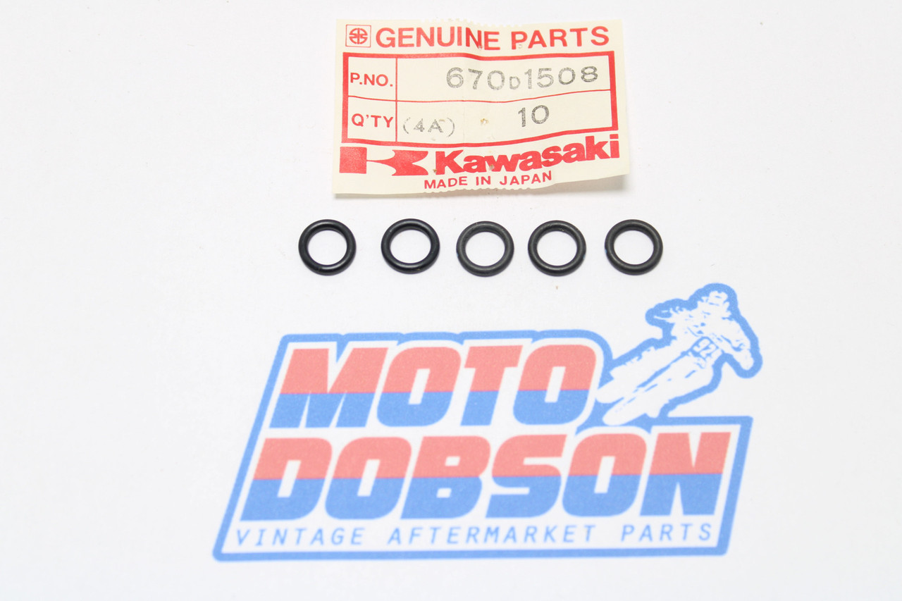 Kawasaki JT1200 ZX750 EX650 670D1508 O RING (5 pcs.)