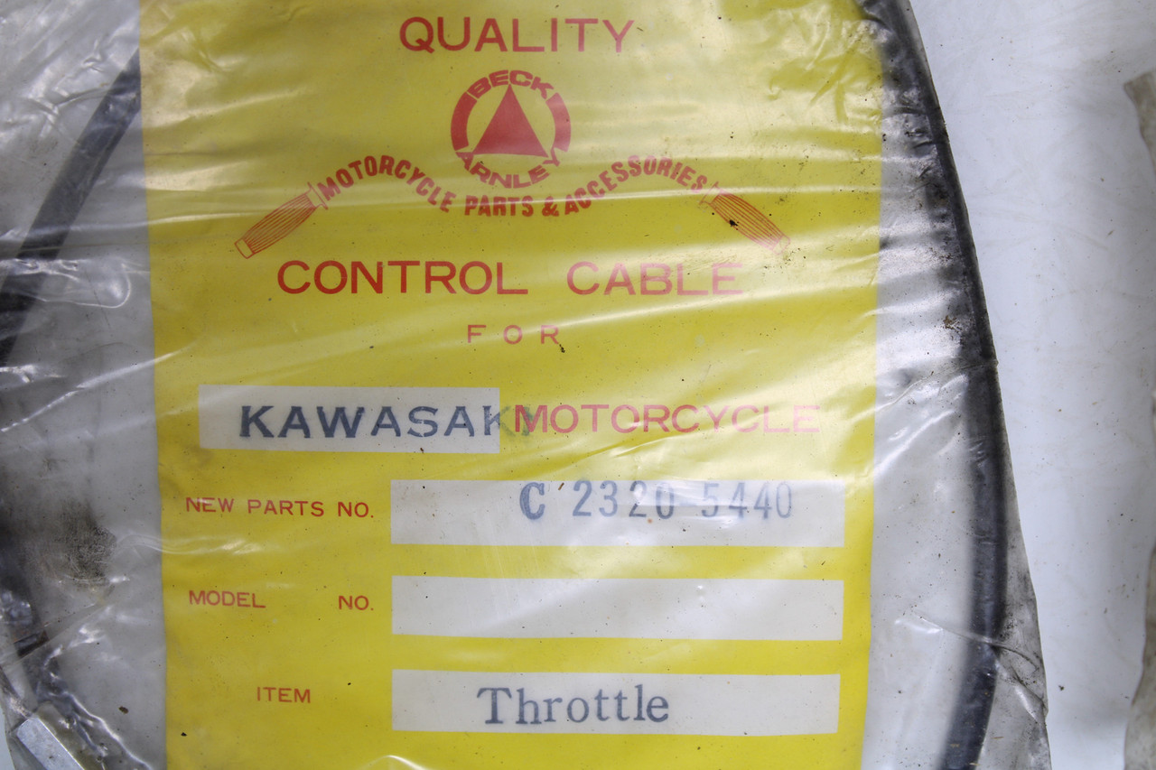 Beck Arnley Kawasaki Control Cables Large Lot (21 cables) Bulk Sale