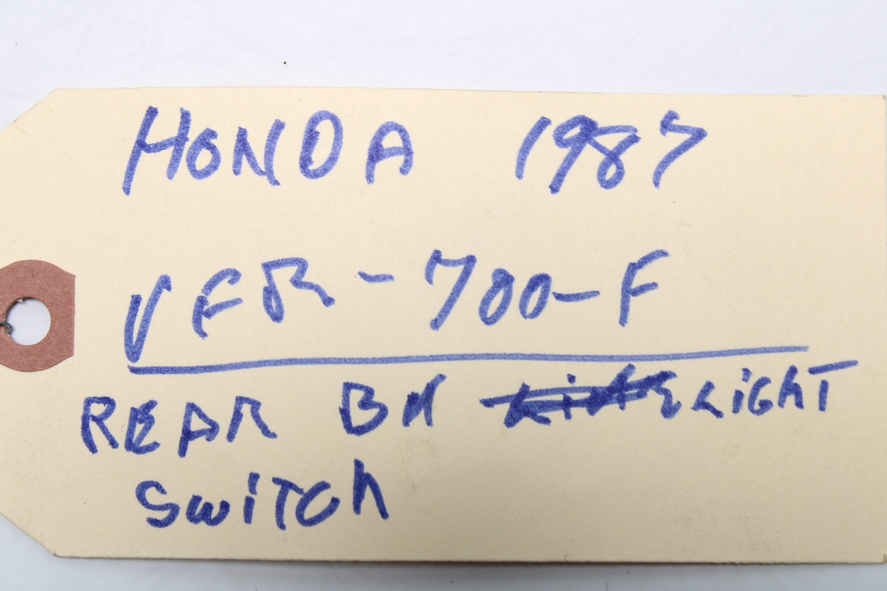 Honda VFR700-F 1987 Rear Brake Light Switch