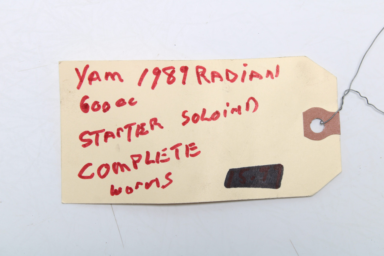 Yamaha Radian 600 1989 Starter Solenoid