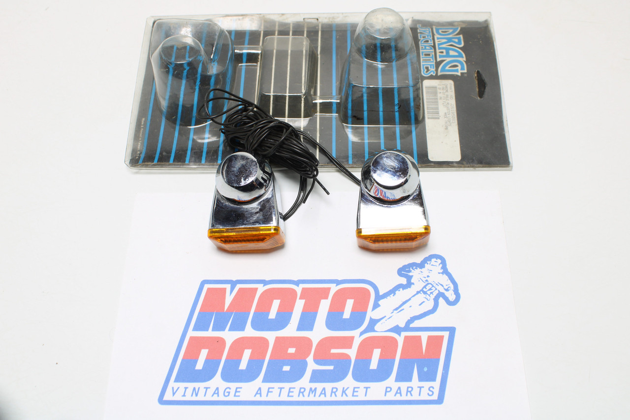 Harley-Davidson FX FLST 1986-1987 Chrome Axle Adjuster Lights Turn Signals DS195083
