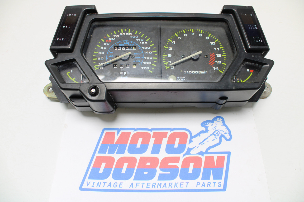 Kawasaki ZX750F Ninja 1987-1990  25001-1666 METER-ASSY,MPH