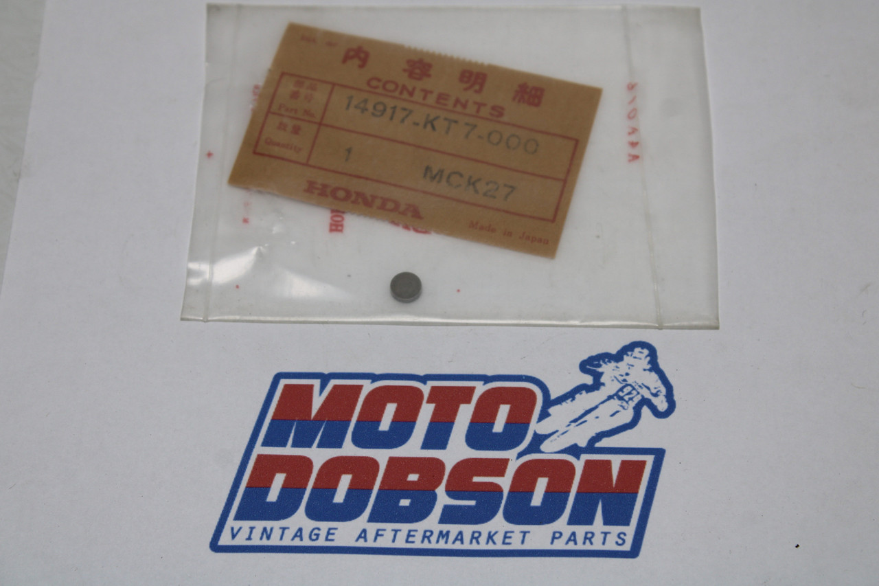 Honda ST1100 VFR750 CBR600 14917-KT7-000 SHIM, TAPPET (1.600)