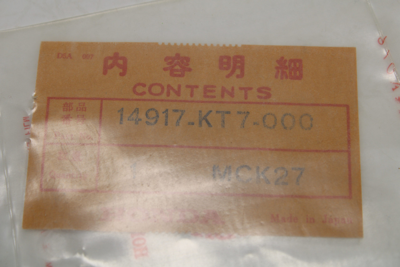 Honda ST1100 VFR750 CBR600 14917-KT7-000 SHIM, TAPPET (1.600)