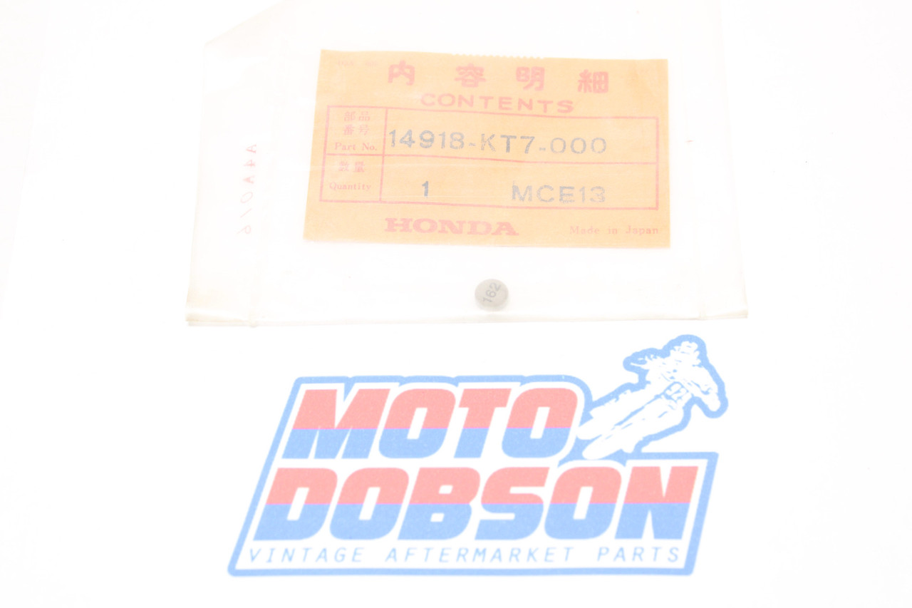 Honda ST1100 VFR750 CBR600 14918-KT7-000 SHIM, TAPPET (1.625)