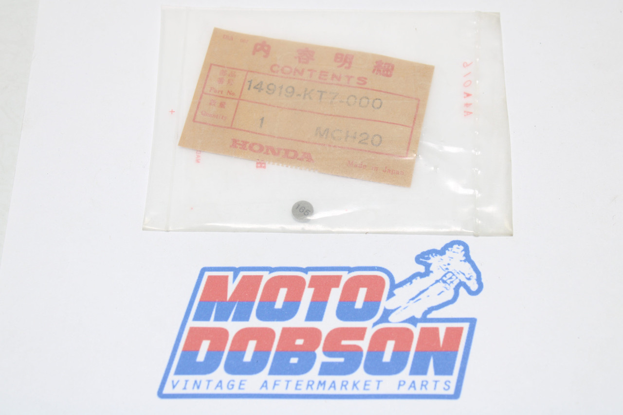Honda ST1100 VFR750 CBR600 14919-KT7-000 SHIM, TAPPET (1.650)