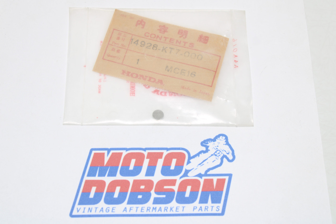 Honda ST1100 VFR750 CBR600 14928-KT7-000 SHIM, TAPPET (1.875)