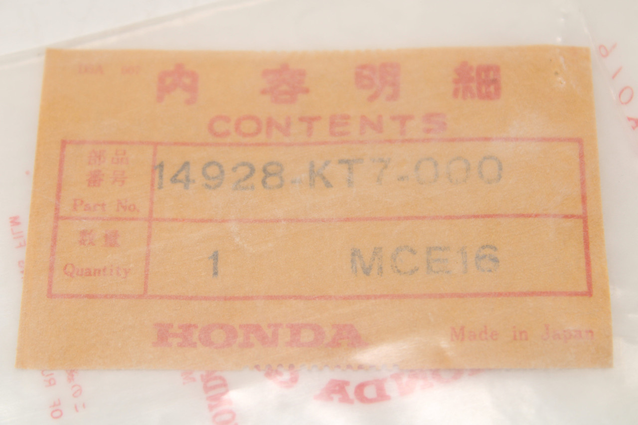 Honda ST1100 VFR750 CBR600 14928-KT7-000 SHIM, TAPPET (1.875)