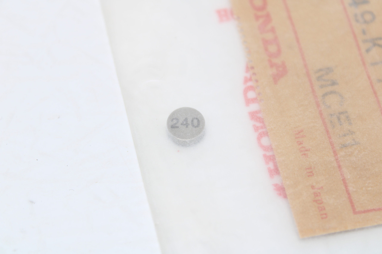 Honda ST1100 VFR750 CBR600 14949-KT7-000 SHIM, TAPPET (2.400)