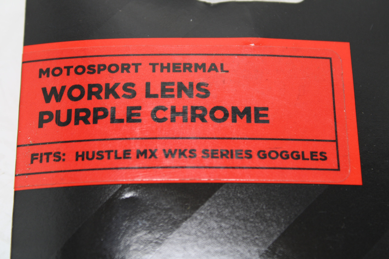 Scott Thermal Lens Purple Chrome Hustle MX Works Series 219703-247