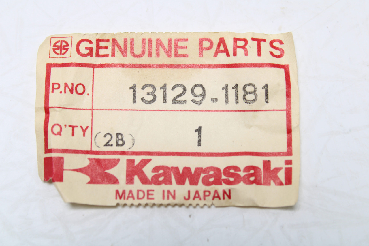 Kawasaki KDX175 1980-1982 13129-1181 2ND GEAR,DRIVE SHAFT Transmission