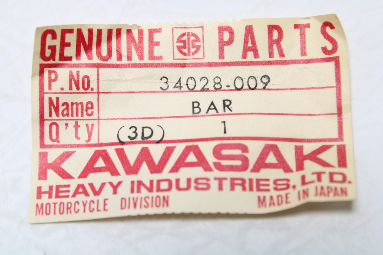 Kawasaki KLR250 KE125 G4TR KH400 Mach I/II/III/IV 34028-009 STEP