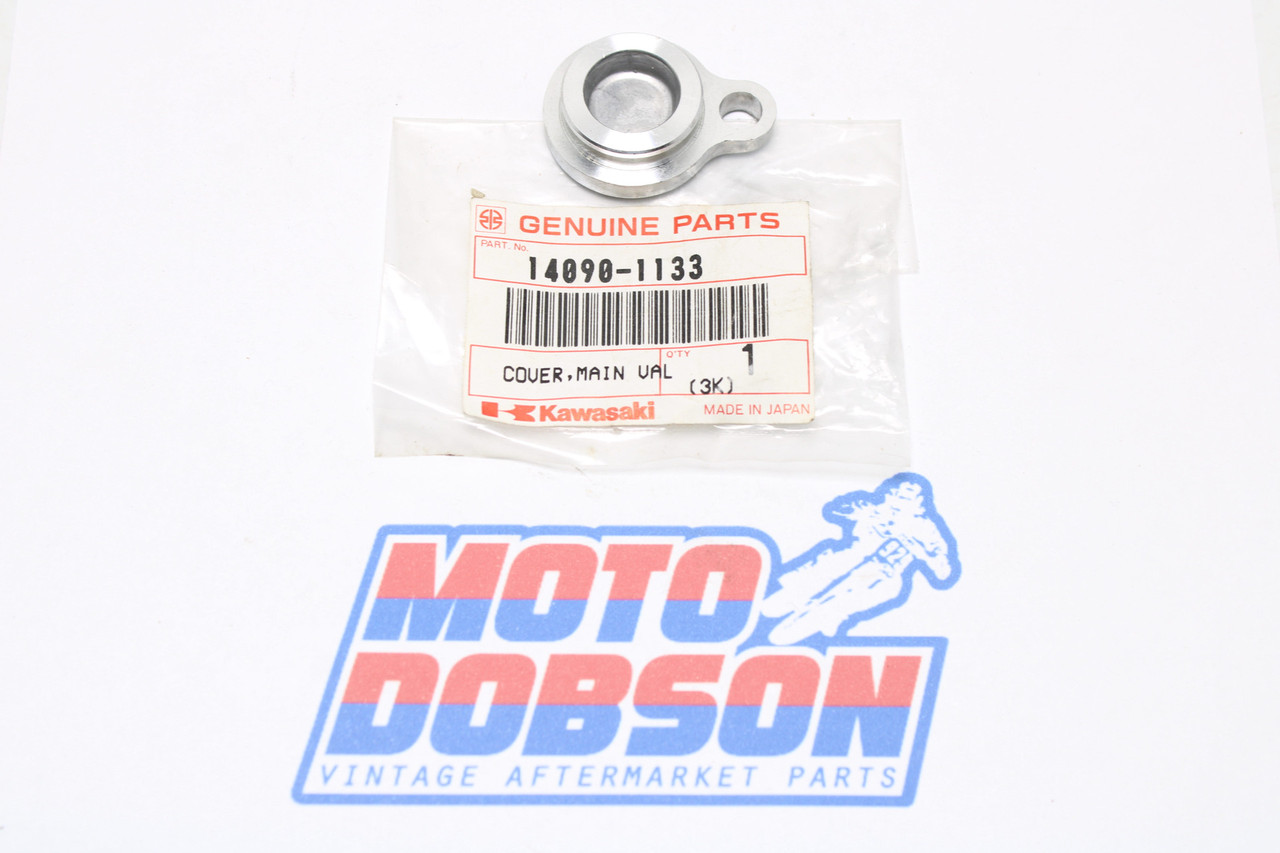 Kawasaki KX125 1992-1997 14090-1133 COVER,MAIN VALVE