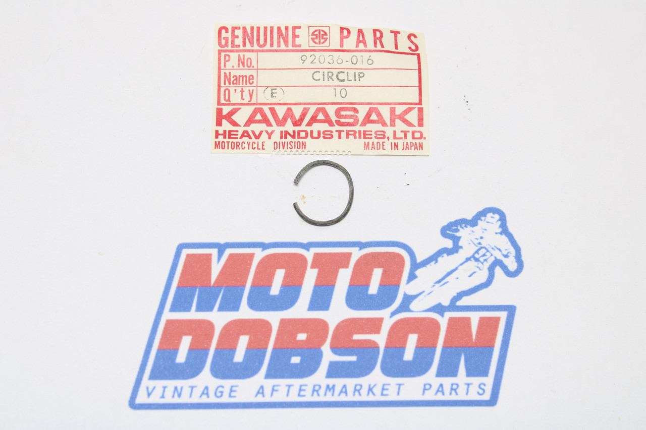 Kawasaki H1 Mach III KH500 1969-1975 92036-016 CIRCLIP