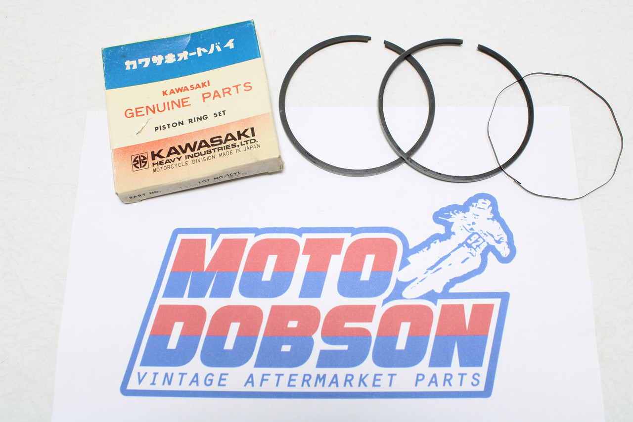 Kawasaki F12MX KX450 1970's 13008-045 RING SET,STD