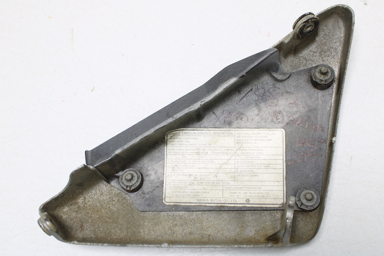 Yamaha Maxim 1982 Left Hand Side Cover