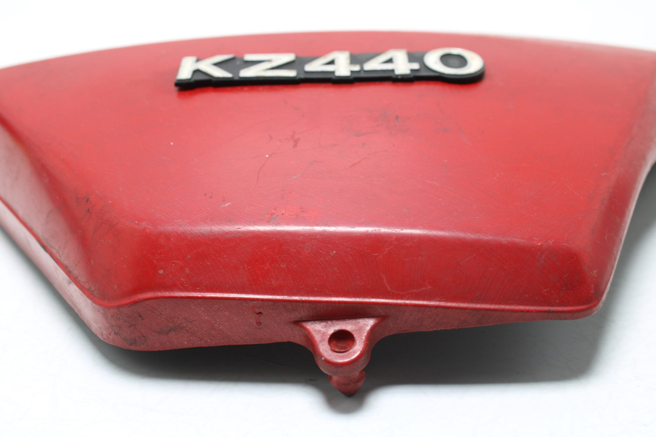 Kawasaki KZ440 36001 1980? Right Hand Side Cover Emblem Red