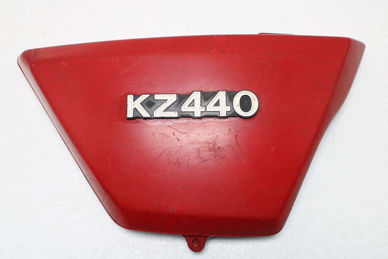 Kawasaki KZ440 36001 1980? Right Hand Side Cover Emblem Red