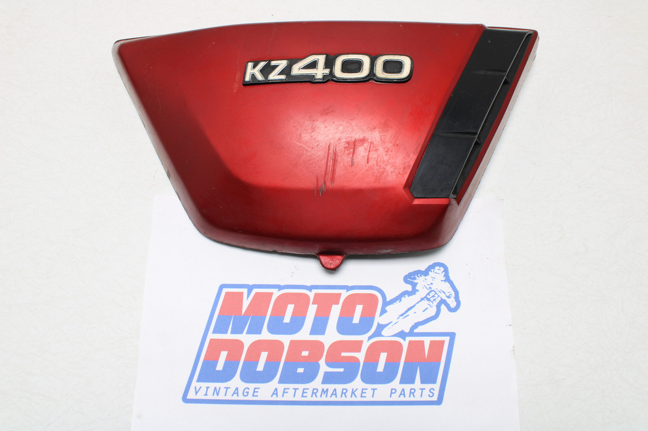 Kawasaki KZ400 Right Side Cover Panel Emblem