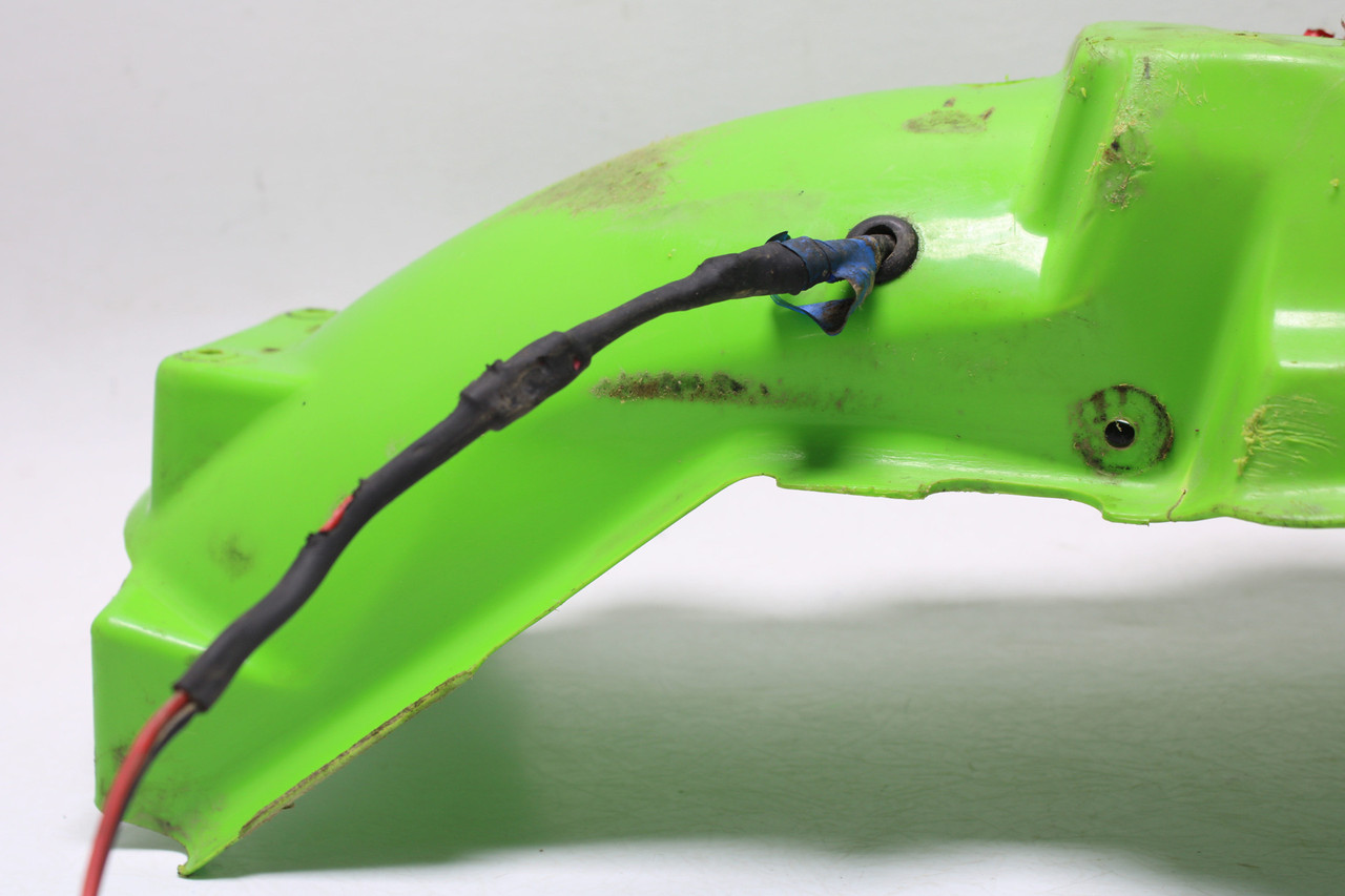 Kawasaki KDX 200-1990-1994 35022-1258-6W FENDER-COMP-REAR,L.GREEN | [US]