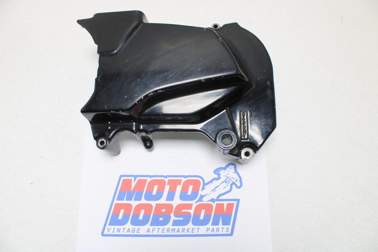 Kawasaki GPZ ZX750-A3 14026-1084 COVER-CHAIN,BLACK