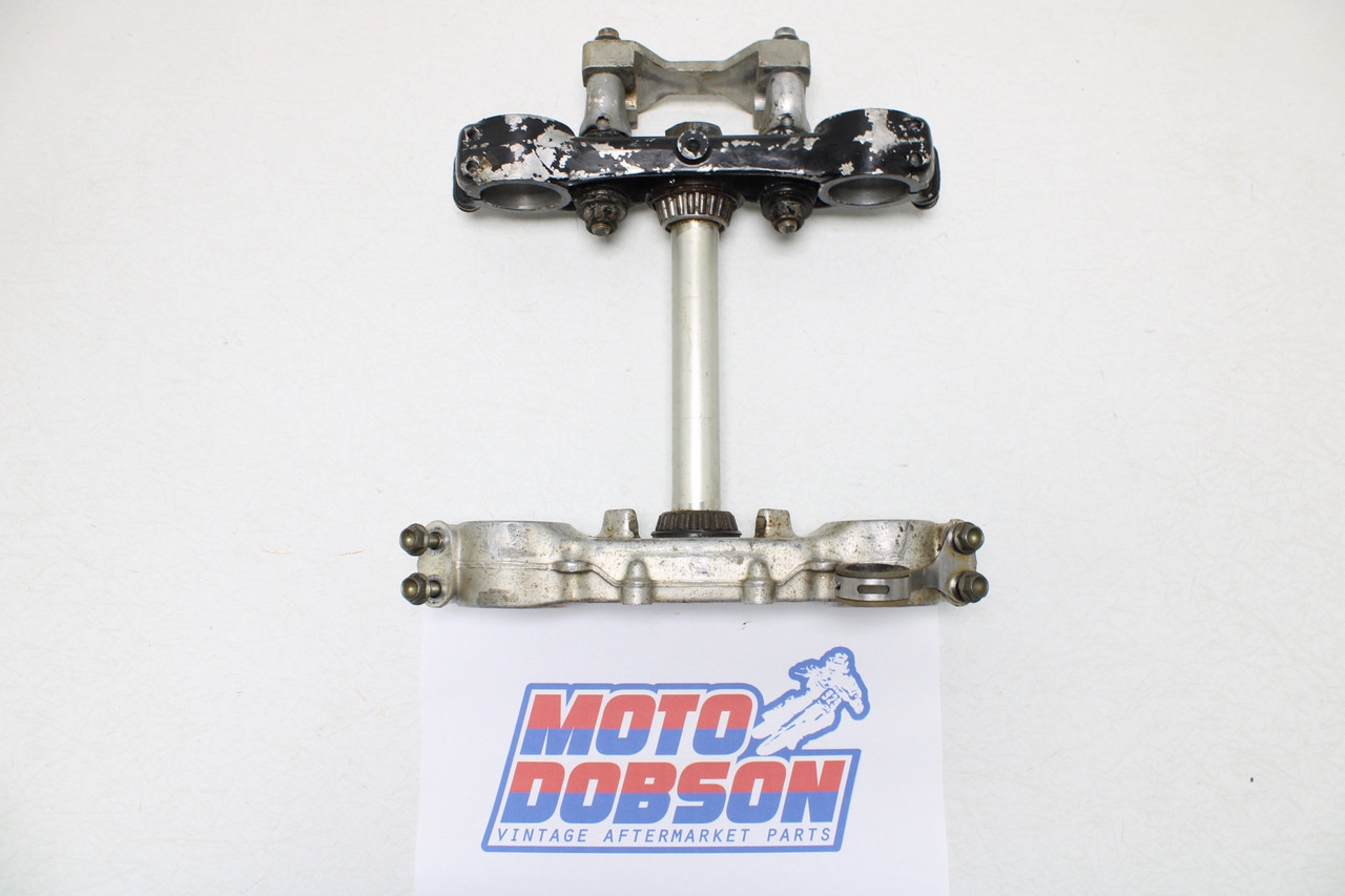 Honda CR125R 250R 500R 1987 53200-KS6-700 STEM, STEERING Triple Clamp Handlebars