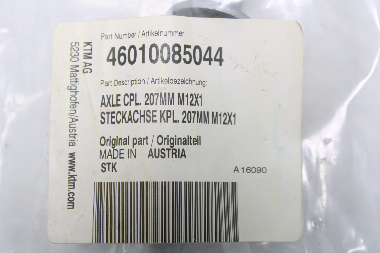 KTM 50 SX 46010085044 Front Axle