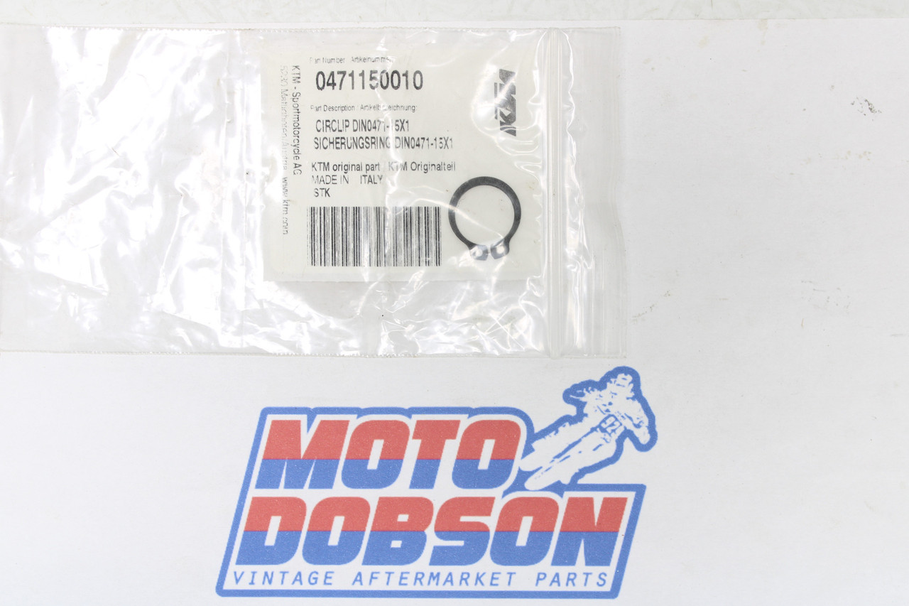 KTM 450SXF 2020 0471150010 CIRCLIP DIN0471-15X1