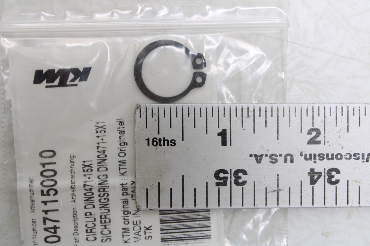 KTM 450SXF 2020 0471150010 CIRCLIP DIN0471-15X1