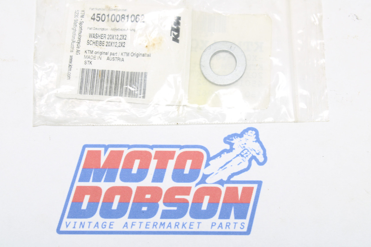 KTM 65SX 2009-2015 45010081062 WASHER 20X12,2X2