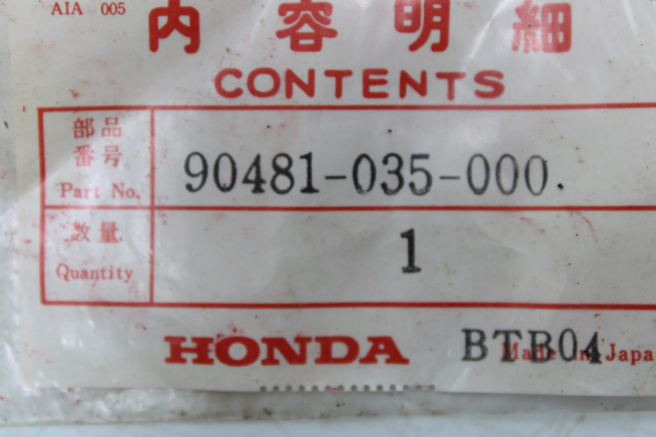 Honda CT70 Z50R CRF70F XR70R 90481-035-000 WASHER