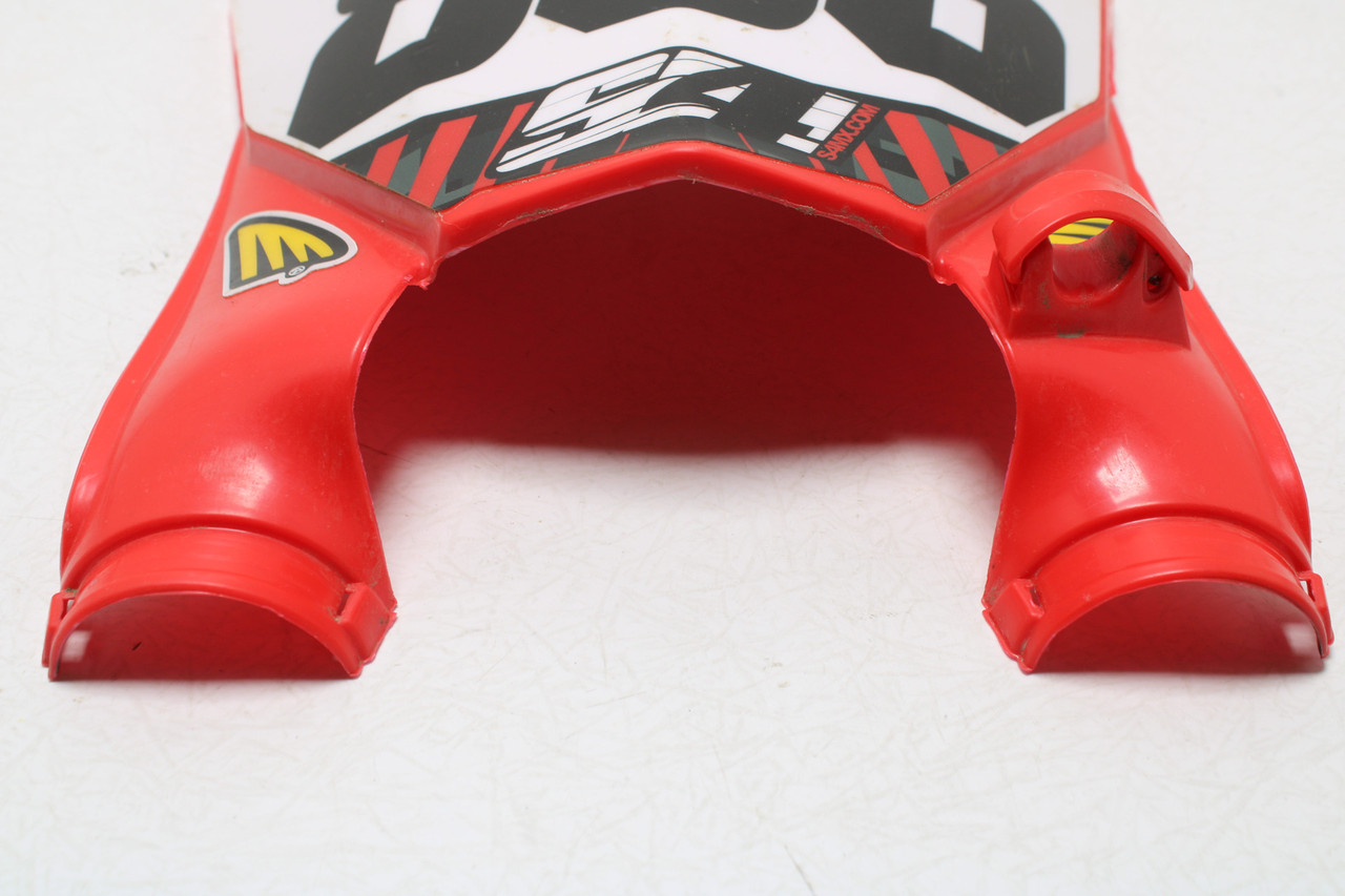 Honda CRF250R 450R 2017-2020 Cycra Front Number Plate Stock Honda Side Covers