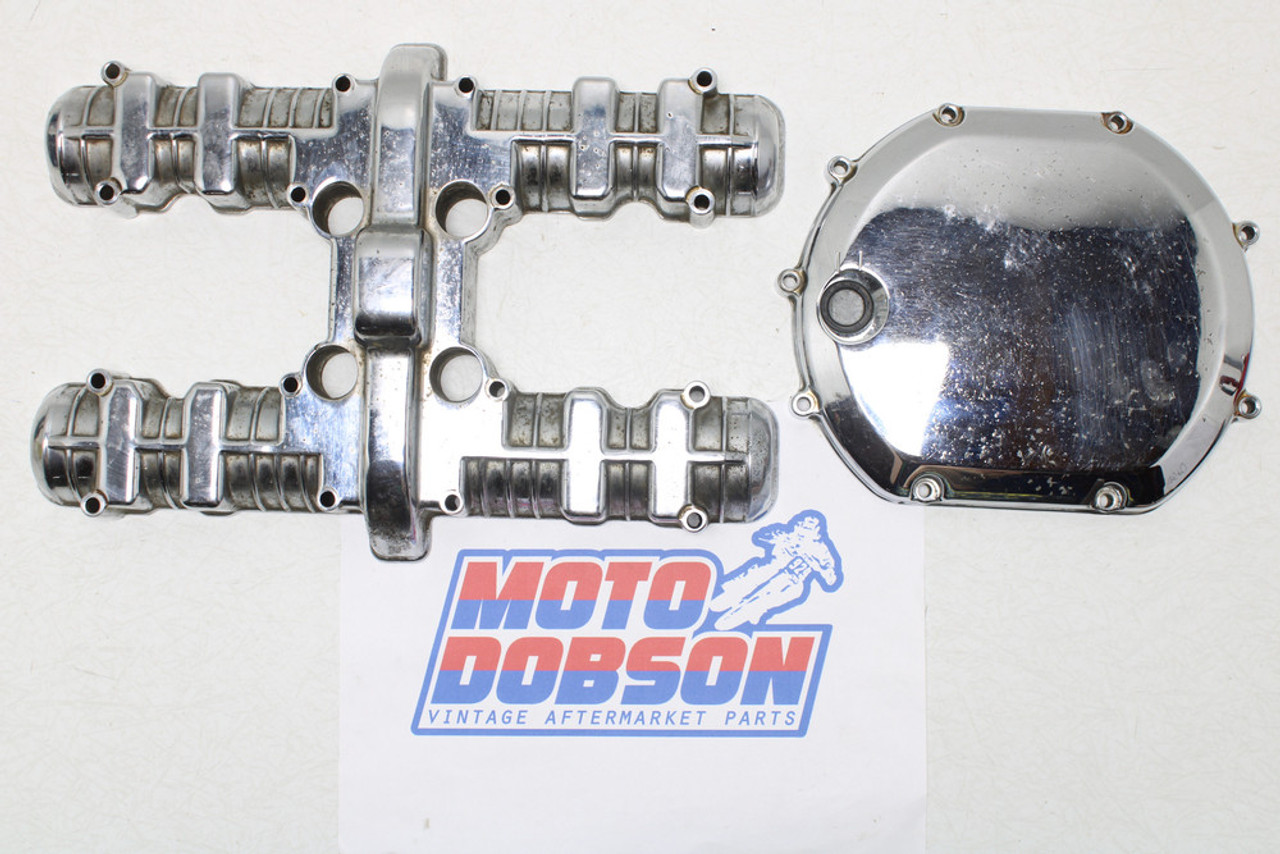 Kawasaki Z1-900 KZ900/1000 late 70's Cylinder Head w/ Clutch Cover