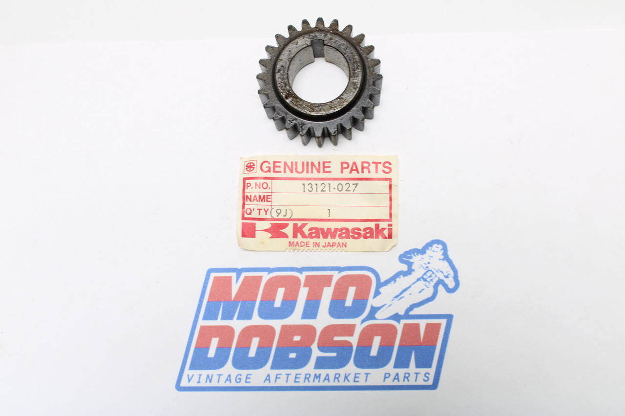 Kawasaki KD175 KE175 F6 F7 1970's 13121-027 Gear Pinion Primary
