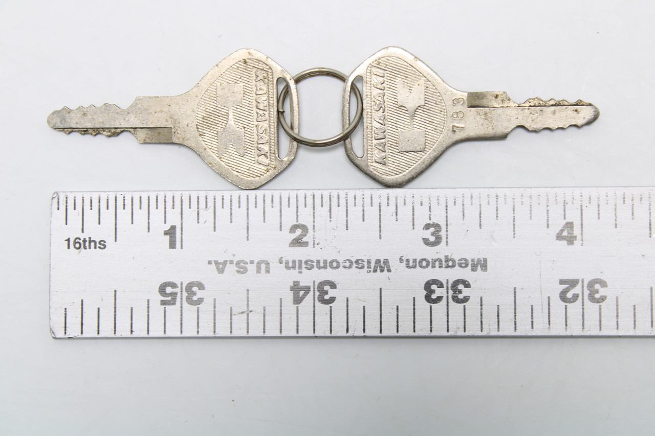 Kawasaki Key Number 783 Sold As a Pair