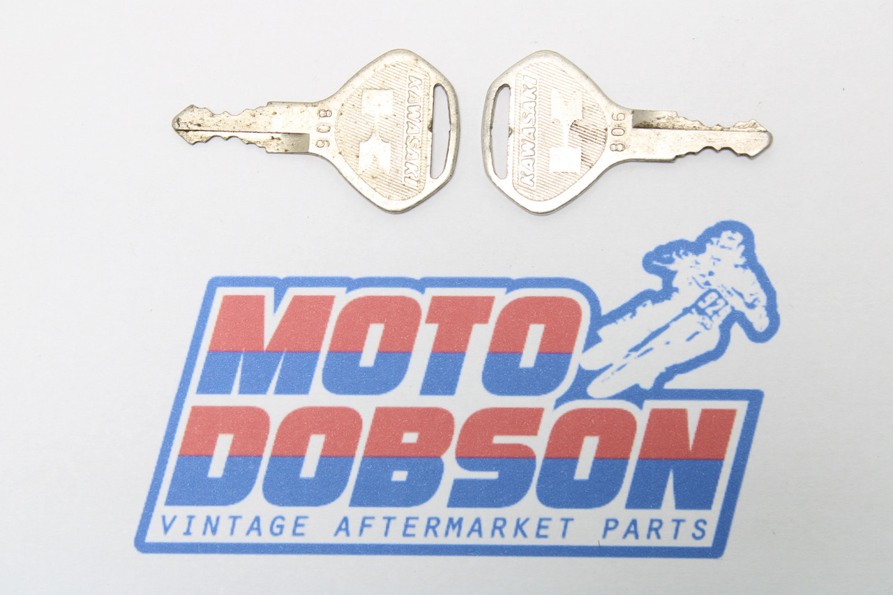 Kawasaki Key Number 806 Sold As a Pair