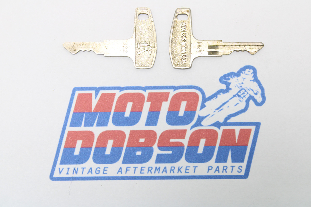 Kawasaki Key Number 322 Sold As a Pair