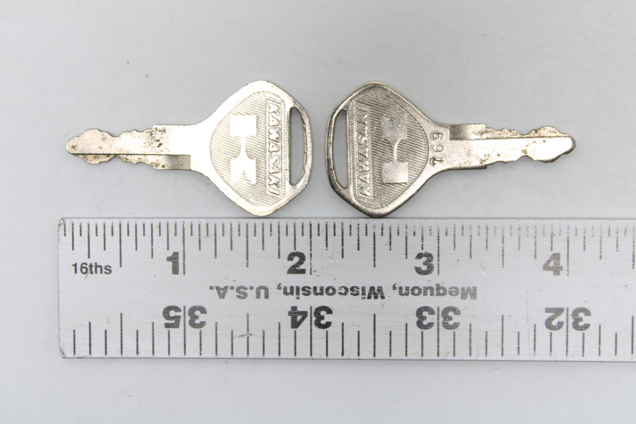 Kawasaki Key Number 769 Sold As a Pair
