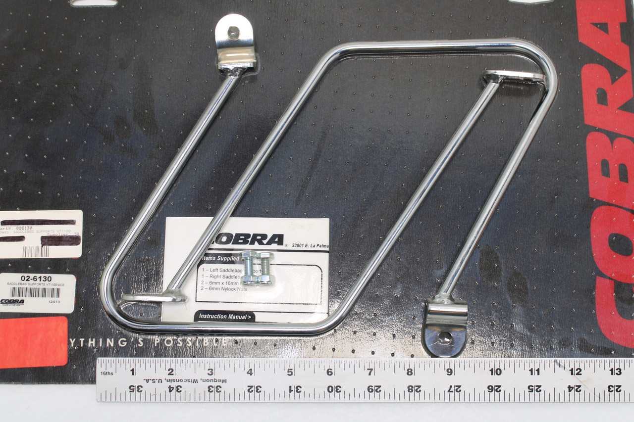 Honda VT1100 ACE Saddlebag Supports Cobra 02-6130