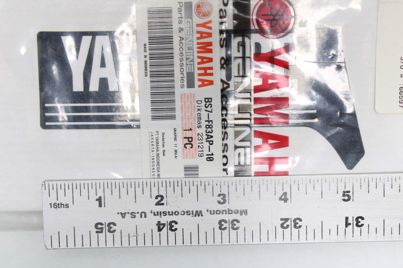 Yamaha YZFR3 2020-2021 BS7-F83AP-10-00 Decal