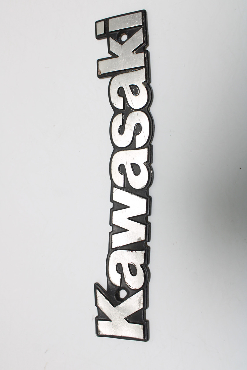 Kawasaki KZ Series Fuel Tank Emblems Stock OEM Sold As a Pair