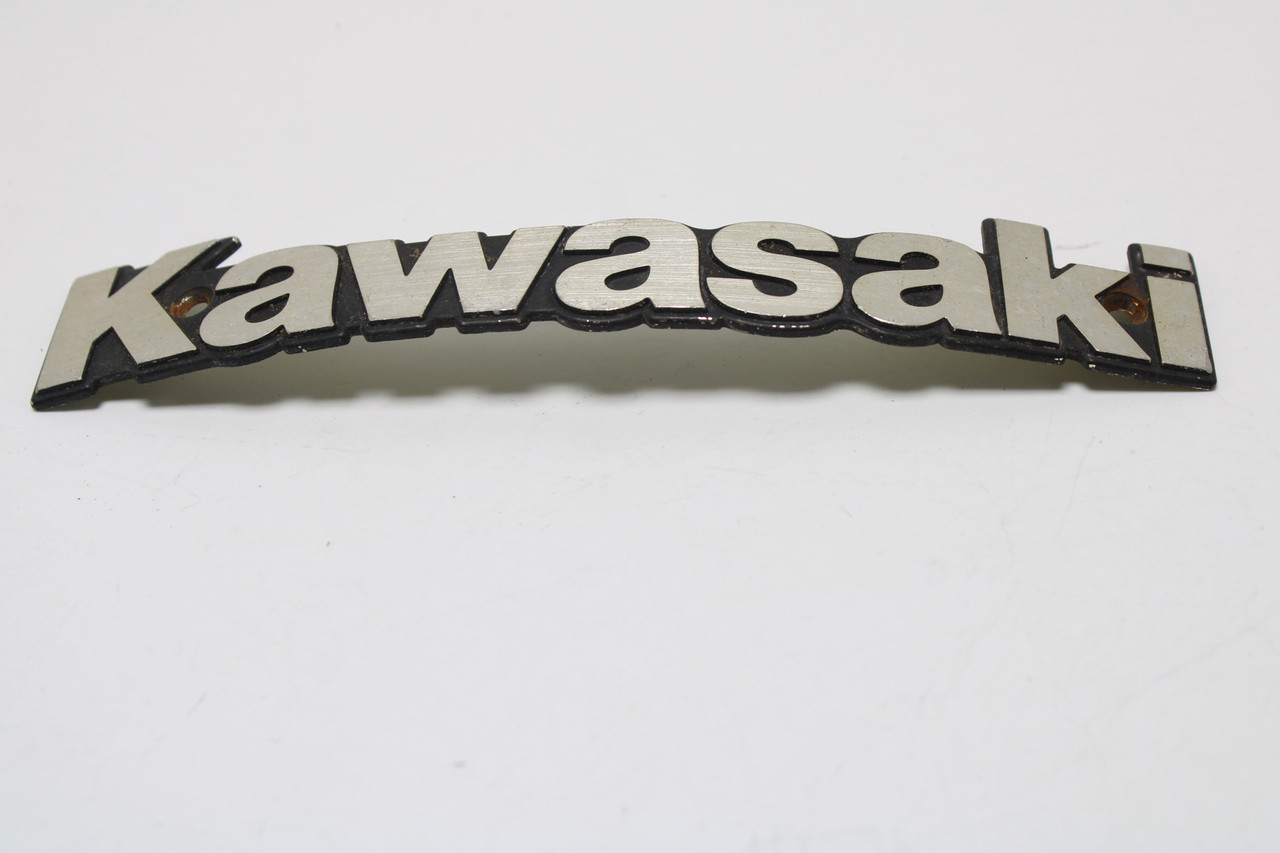 Kawasaki KZ Series Fuel Tank Emblems Badge OEM Sold As a Pair