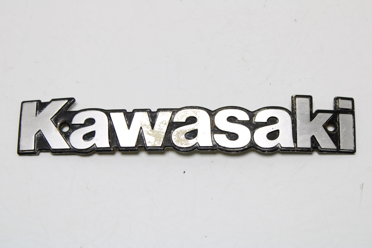 Kawasaki KZ Series Gas Tank Emblem Badge Genuine OEM Sold AS A Pair