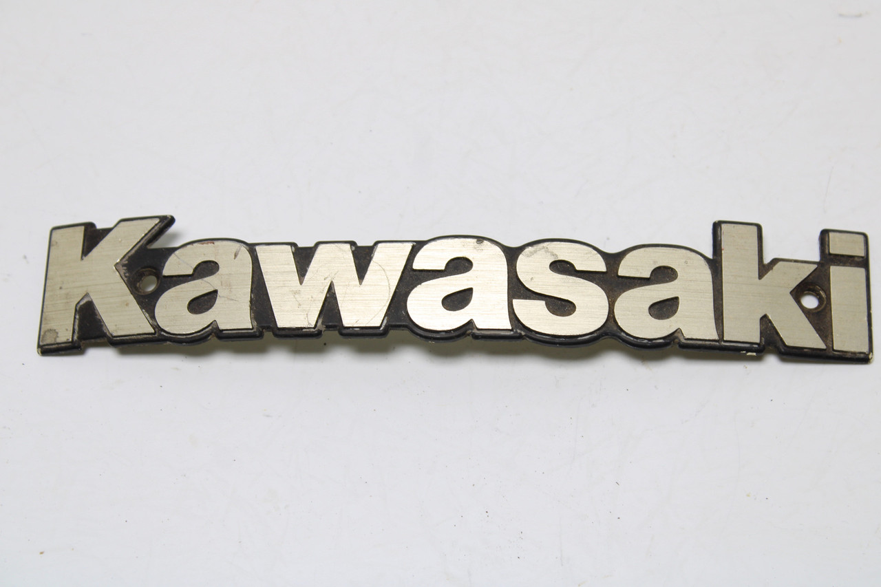 Kawasaki KZ Series Gas Tank Emblem Genuine OEM Sold AS A Pair