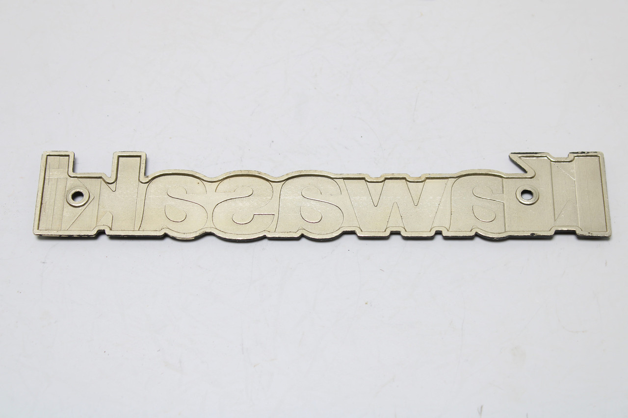 Kawasaki KZ Series Gas Tank Emblem Genuine Stock OEM Sold AS A Pair