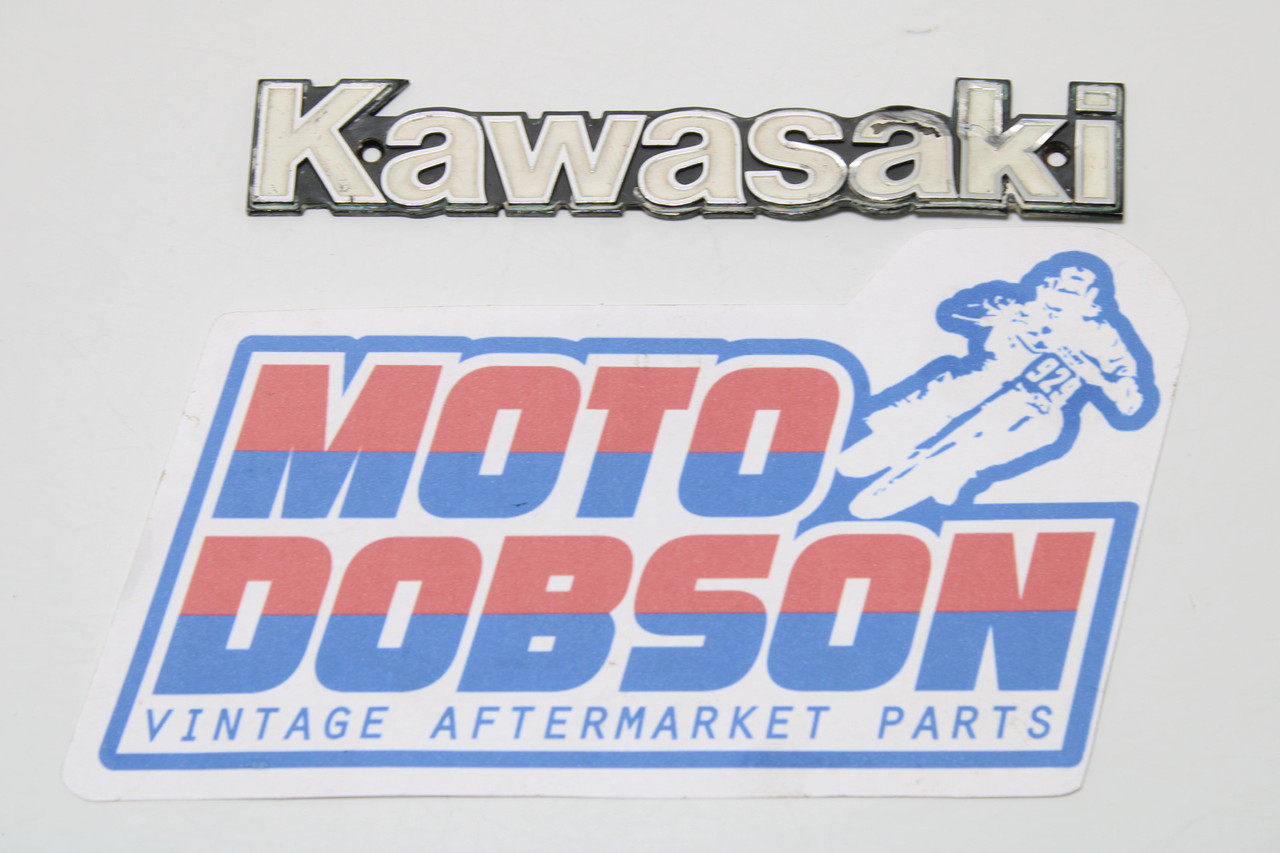 Kawasaki KZ Series Fuel Tank Emblem Badge Genuine OEM