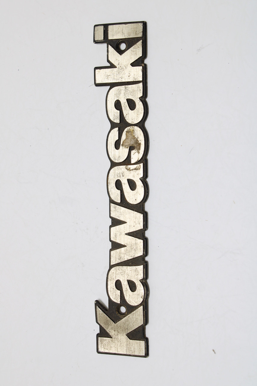 Kawasaki KZ Series Fuel Tank Emblem Stock Badge Genuine OEM Comes As a Pair